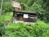 Prodej zahrady s chatou o celkové výměře 511m2, obec Povrly.